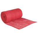vidaXL Juta tekercs 25 x 2500 cm Piros