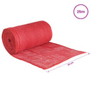 vidaXL Juta tekercs 25 x 2500 cm Piros