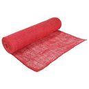 vidaXL Juta tekercs 50 x 2500 cm Piros