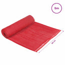 vidaXL Juta tekercs 160 x 500 cm Piros