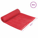 vidaXL Juta tekercs 160 x 2500 cm Piros