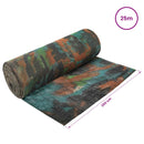 vidaXL Juta tekercs 200 x 2500 cm Terepszínű
