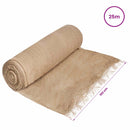vidaXL Juta tekercs 200 x 2500 cm