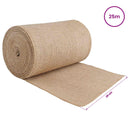 vidaXL Juta tekercs 25 x 2500 cm Természetes