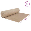 vidaXL Juta tekercs 50 x 500 cm Természetes