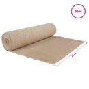 vidaXL Juta tekercs 50 x 1000 cm Természetes