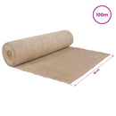 vidaXL Juta tekercs 50 x 10000 cm Természetes
