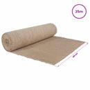 vidaXL Juta tekercs 100 x 2500 cm Természetes