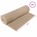 vidaXL Juta tekercs 160 x 1500 cm Természetes