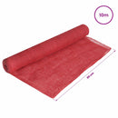 vidaXL Juta tekercs 160 x 1000 cm Piros