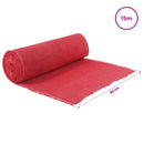 vidaXL Juta tekercs 160 x 1500 cm Piros
