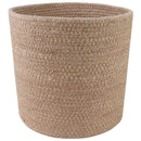vidaXL Növényi Cserép Készlet 2 pcs Természetes Ø 21 x 21 cm