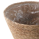vidaXL Tengeri fű növénytartók 3 pcs Természetes Ø26 x 19 cm