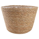 vidaXL Tengeri fű növénytartók 3 pcs Természetes Ø26 x 19 cm