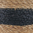 vidaXL Tengeri fű növénytartók 3 pcs Természetes és Fekete Ø26 x 19 cm