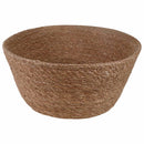 vidaXL Kézi növényedény Természetes Ø 32 x 32 cm 100% Tengeri fű