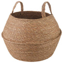 vidaXL Kézi növényedény Természetes Ø 45 x 36 cm 100% Tengeri fű