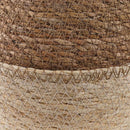 vidaXL Kézi növényedény Fehér Ø 22 x 20 cm 100% Tengeri fű