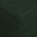 vidaXL Összecsukható kanapéágy Sötétzöld 120 x 60 x 49 cm Szövet