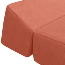 vidaXL Összecsukható kanapéágy Piros Narancs 60 x 70 x 41 cm Szövet
