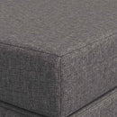 vidaXL Összecsukható kanapéágy 120 x 67 x 45 cm Világosszürke
