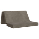 vidaXL Összecsukható kanapéágy 120 x 67 x 45 cm Világosszürke