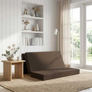 vidaXL Összecsukható kanapéágy 200 x 67 x 45 cm Tópszínű