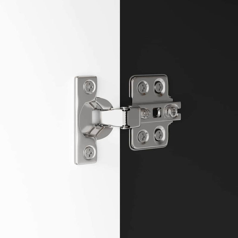 vidaXL Fürdőszoba Székény fiókkal Fekete 30,5 x 30 x 101 cm Faanyag