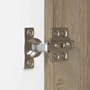 vidaXL Fürdőszoba Székény Sonoma tölgy 30,5 x 30 x 101 cm Faanyag