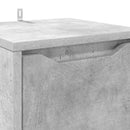 vidaXL Fürdőszoba Székény Beton Szürke 30,5 x 30 x 101 cm Faanyag