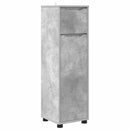 vidaXL Fürdőszoba Székény Beton Szürke 30,5 x 30 x 101 cm Faanyag