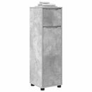 vidaXL Fürdőszoba Székény Beton Szürke 30,5 x 30 x 101 cm Faanyag