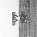 vidaXL Fürdőszoba Székény Szürke Sonoma 30,5 x 30 x 101 cm Faanyag