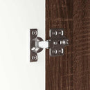 vidaXL Fürdőszoba Székény Barna Tölgy 30,5 x 30 x 101 cm Faanyag