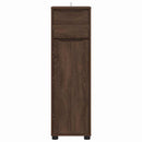 vidaXL Fürdőszoba Székény Barna Tölgy 30,5 x 30 x 101 cm Faanyag