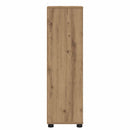 vidaXL Fürdőszoba Székény Artisan tölgy 30,5 x 30 x 101 cm Faanyag