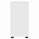 vidaXL Fürdőszoba mosdószekrény ajtóval Fehér 60 x 30 x 60 cm Faanyag