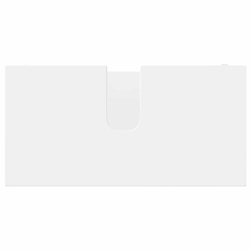 vidaXL Fürdőszoba mosdószekrény ajtóval Fehér 60 x 30 x 60 cm Faanyag