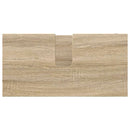 vidaXL Fürdőszoba mosdószekrény Sonoma tölgy 60 x 30 x 60 cm Faanyag