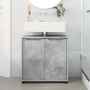 vidaXL Fürdőszoba mosdószekrény Beton Szürke 60 x 30 x 60 cm Faanyag