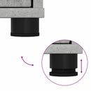 vidaXL Fürdőszoba mosdószekrény Beton Szürke 60 x 30 x 60 cm Faanyag