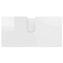 vidaXL Fürdőszoba mosdószekrény Magas Fényű Fehér 60 x 30 x 60 cm