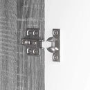 vidaXL Fürdőszoba mosdószekrény Szürke Sonoma 60 x 30 x 60 cm Faanyag