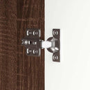 vidaXL Fürdőszoba mosdószekrény Barna Tölgy 60 x 30 x 60 cm Faanyag