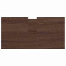vidaXL Fürdőszoba mosdószekrény Barna Tölgy 60 x 30 x 60 cm Faanyag