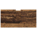 vidaXL Fürdőszoba mosdószekrény Öreg fa 60 x 30 x 60 cm Faanyag