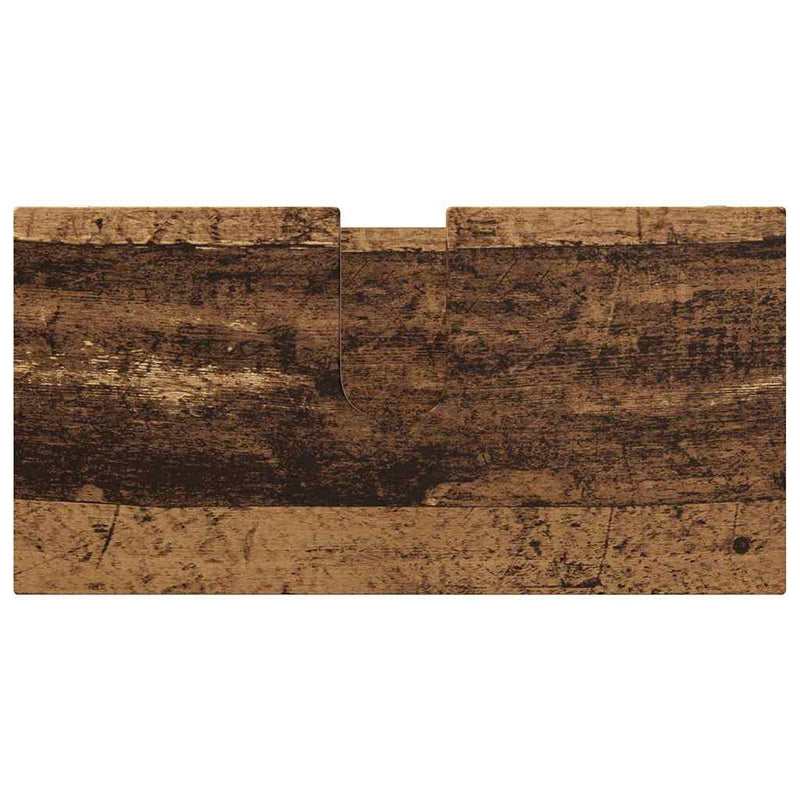 vidaXL Fürdőszoba mosdószekrény Öreg fa 60 x 30 x 60 cm Faanyag