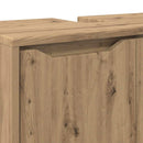 vidaXL Fürdőszoba mosdószekrény Artisan tölgy 60 x 30 x 60 cm Faanyag