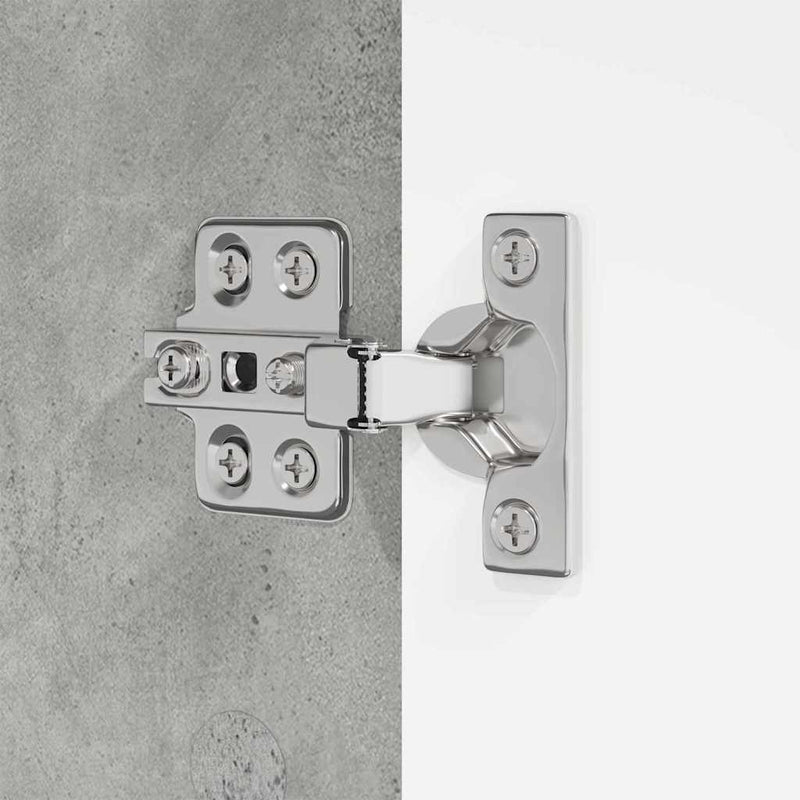 vidaXL Fürdőszoba Székény Beton Szürke 30,5 x 30 x 195 cm Faanyag