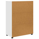 vidaXL Fürdőszoba Székény fiókkal Fehér 72,5 x 36,5 x 100 cm Faanyag